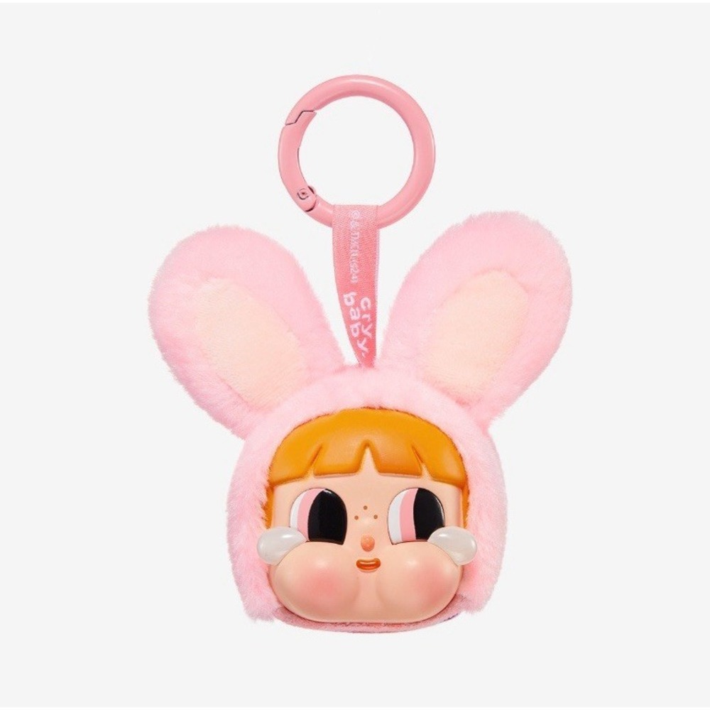 Pop MART Crybaby x Powerpuff Girls-Vinyl Face Plush Blind Box-Bunny Blossom